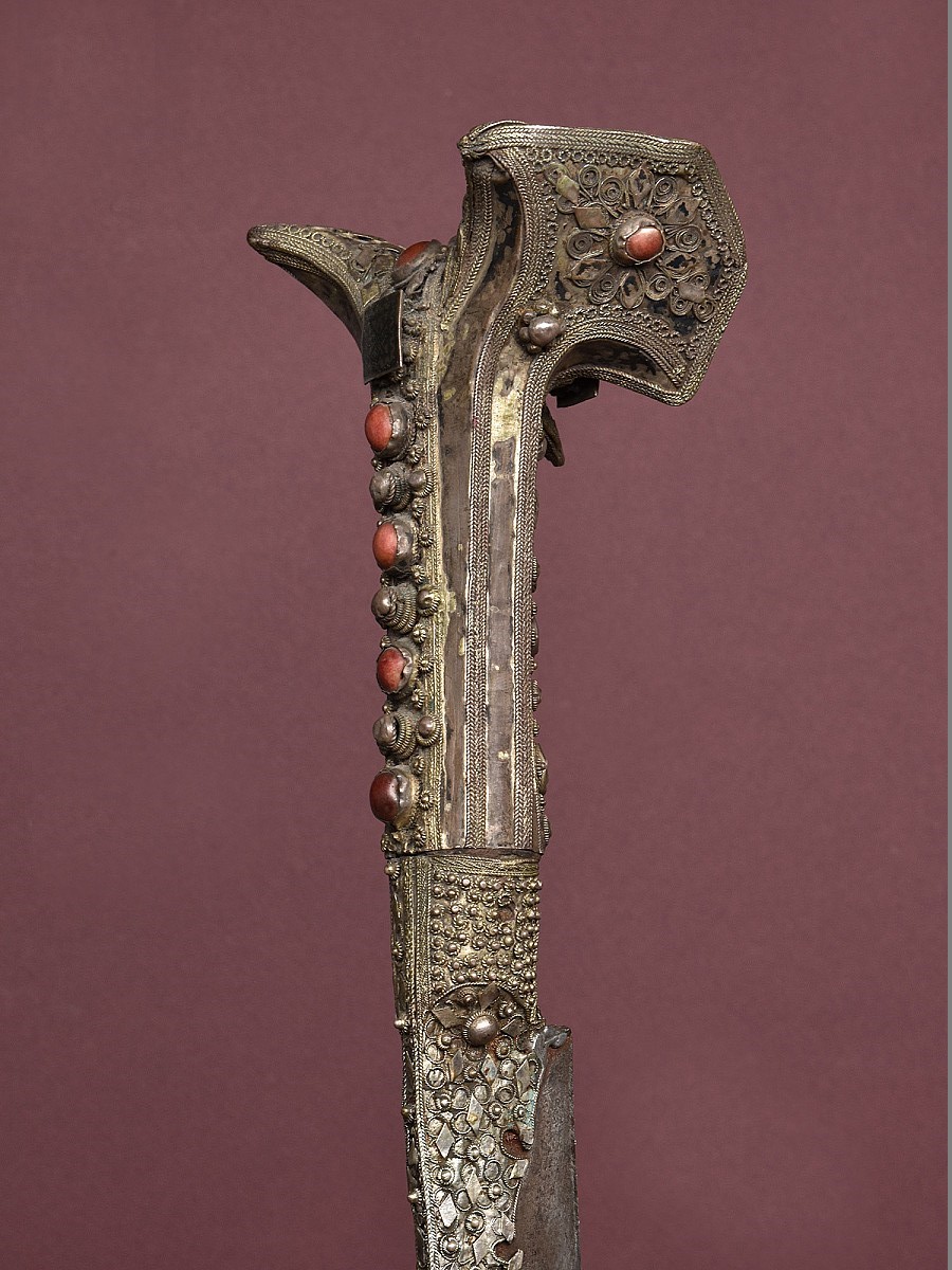 Ottoman Silver Mounted Yataghan