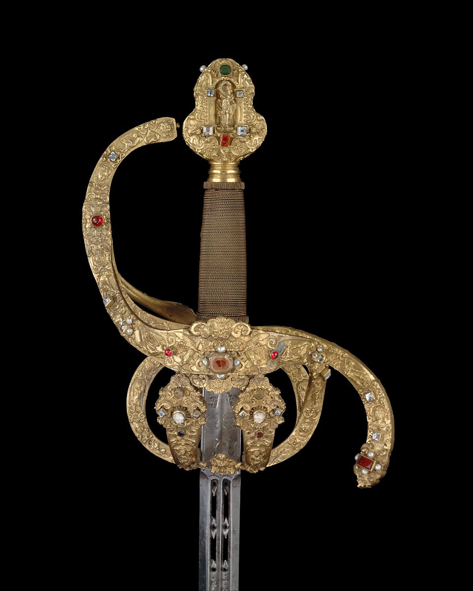 Rapier of Prince-Elector Christian II of Saxony (1583–1611)