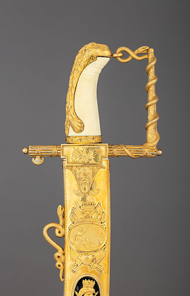 Patriotic Fund Sword with Scabbard, of £100 Type Presented to Capt. Thomas Baker in 1805, Together with its Belt and One Extra Scabbard
