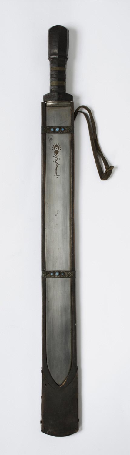 Short Sword and Wooden Scabbard