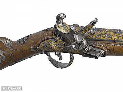 Flintlock sporting gun - part of the Tula Garniture from Royal Armouries collection