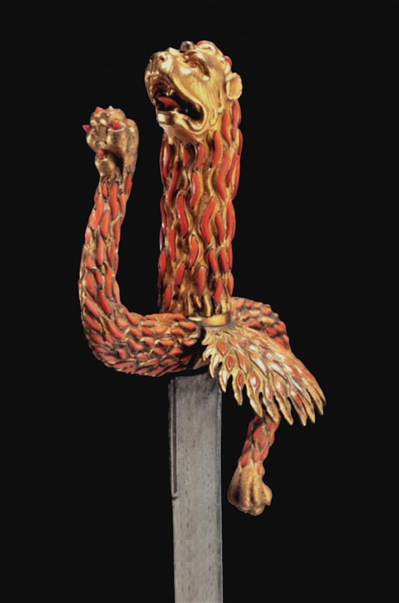 A ceremonial sabre